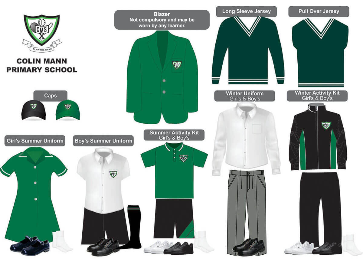 Uniforms Colin Mann Primary School